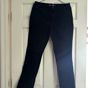 Old Navy Black Stretch Chinos